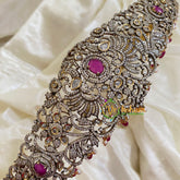 Premium Victorian Diamond Hipbelt -Red-Peacock-VV1152